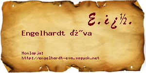 Engelhardt Éva névjegykártya