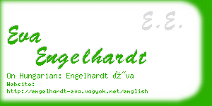 eva engelhardt business card